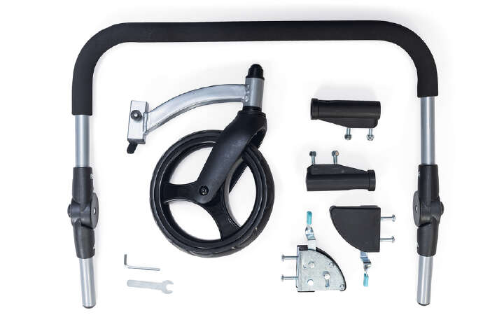 KARLIE Erweiterung Joggerfunktion Fahrradanhänger Go